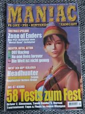 Maniac 1/2001 Heft / Magazin