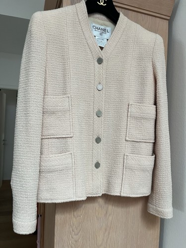 Chanel jacke nude 36 - chanel,