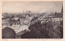 AK Postkarte Leipzig Blick v