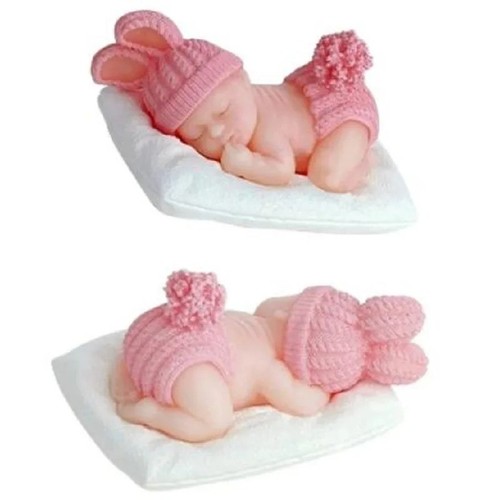Schlaf baby kerze silikon - baby,