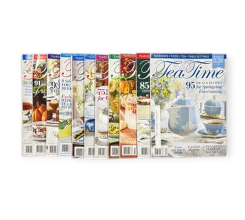 Tea time magazines lot - , 11