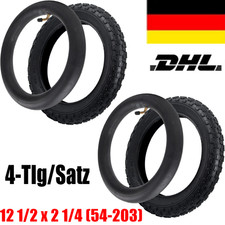 2x Reifen + 2x Schlauch 12"