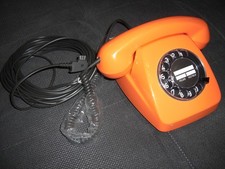 Altes Kult Telefon - FeTap 611 - Deutsche Post - TAE - Vintage - Retro - Orange