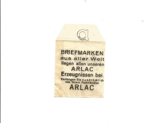 Briefmarken pergamintüte mit - pergamintüte,