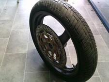 Suzuki GS 500E GM51B Vorderrad Felge mit Bremsscheibe vorne #0215