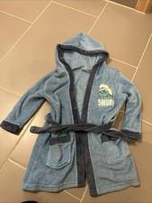 Kinder Bademantel - 104 - Blau