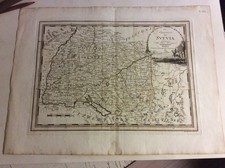Schwäbischer Kreis Original Kupferstich Landkarte Cassini 1797  MS
