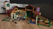 PLAYMOBIL Country Großer Bauernhof mit Silo Bauer