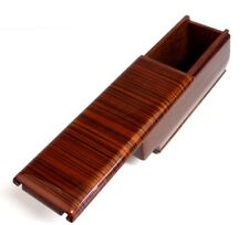 ABLAGEBOX ECHTES ZEBRANO HOLZ KOMPETT FUNIERT FÜR MERCEDES W201 NEU