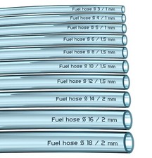 PVC Benzinschlauch Luftschlauch Transparent Wasserschlauch Kraftstoffschlauch