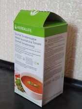 2013  Alte Verpackung/Schachtel für Sammler HERBALIFE Gourmet Tomatensuppe -RAR