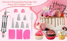 Garnierspritze Edelstahl