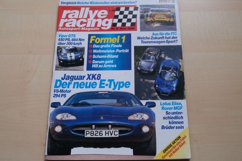Rallye racing 1996 - racing, 11/1996