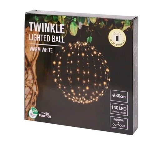 Led drahtkugel leuchtkugel - leuchtkugel, 30