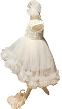Taufkleid Gr. 62 68 (3-6 M)