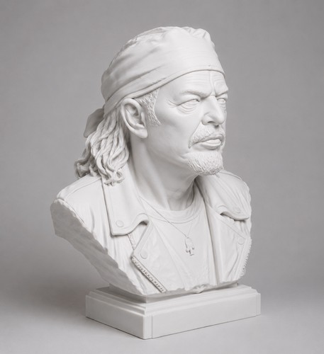 Vasco rossi büste 3d - -,