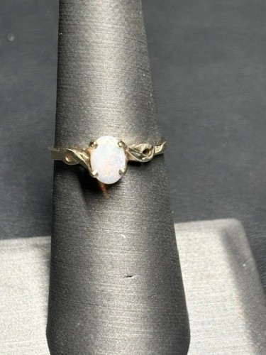 Ring gelbgold und - gelbgold, opal