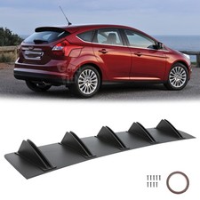 Heckstoßstange Diffusor Heckdiffusor Spoiler Glänz Lippe Für Ford Focus MK2 MK3