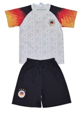 Personalisiertes Fußball Fan Set Deutschland Germany Trikot + Shorts  *NEU* JS1a