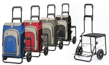 Andersen Komfort Shopper Hydro Thermofach ausklappbarer Stuhl Einkaufstrolley