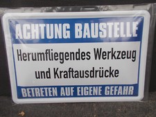 Blechschilder 20 x 30 cm