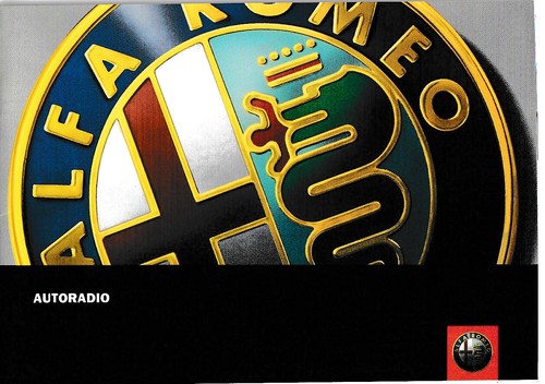 Alfa romeo autoradio - alfa,
