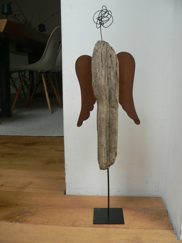 Treibholz skulptur engel - treibholz,