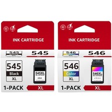 Druckerpatronen für Canon PG-545 CL-546 XL Pixma MG2450 MG2550 TS3150 TS3450