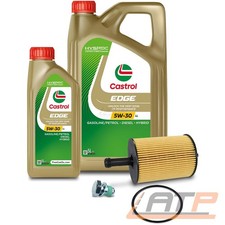 ÖLFILTER+6 L CASTROL EDGE
