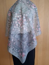 Tuch 72 x 74 cm  Seide Vintage