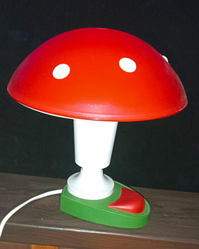 Alte tischlampe kinder - tischlampe, pilz