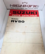 Suzuki RV50 Ersatzteilkatalog Original gebraucht