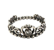Pandora Ring  Tiara-Kronen-Ring Diadem  925 er Sterling Silber Gr. 52