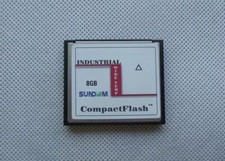 1pc used  INDUSTRIAL SUNDOM 8GB CF card #F17