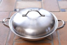 ⚪️ FISSLER Wok mit Deckel Classic 28 cm und 10 cm hoch Edelstahl TOP ⚪️