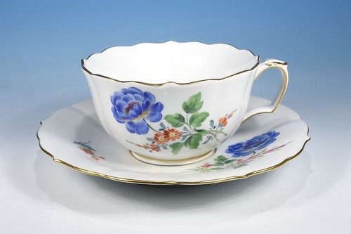 Meissen blume teetasse - "blume, &