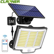 210 LED Solarleuchte Fluter