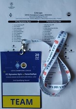 TICKET Pass Team UEFA