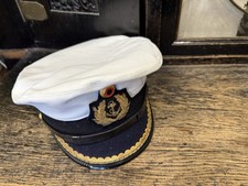 ORIGINAL Bundeswehr MARINE Kapitän MÜTZE SCHIRMMÜTZE  Stab Offizier Größe 63 RAR