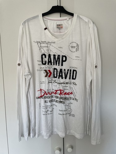 Camp david langarm - shirt, mit