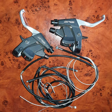SHIMANO ST-M739 XT Schalt Bremshebel STI  V-Brake 3 x 8 speed kombi züge tune gt