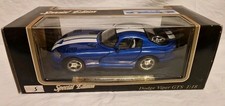 DODGE VIPER GTS 1996 , Blau / Weiß  , Maisto 1:18  Special Edition 