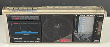 Philips D7456 9-Band  Cassette Recorder Stereo Radio -Defekt- #ST363