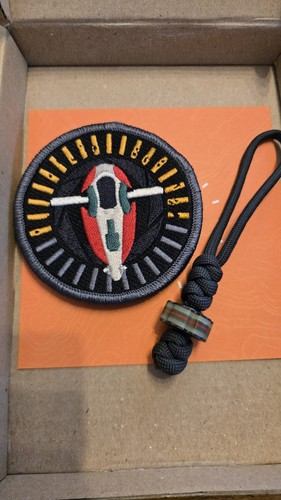 Star wars slave patch bead - star,