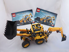 LEGO 8069 Technik "Baggerlader / Bagger"+Original Bauanleitung >Baustelle (#77) 