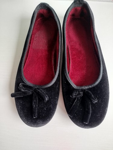 Ballerinas schwarz samt mit - ballerinas,