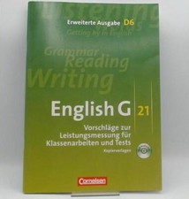 English G 21 Erweiterte Ausg. D6 Vorschläge zur Leistungsmessung Kopiervorlagen