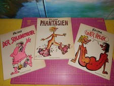 REISER - Der Schweinepriester / Unter Frauen / Phantasien Semmel Verlach 1987/88