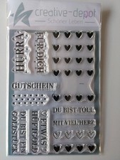 Stempelset von creative depot