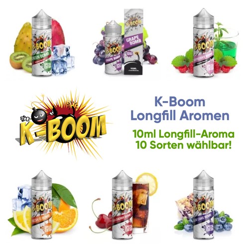 Boom 10ml longfill aroma in - k-boom,